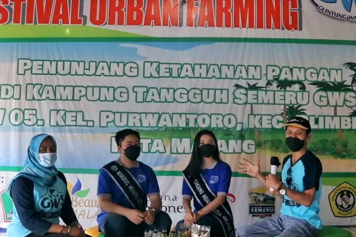 Acara Festival Kampung GWS dengan konsep urban farming. (ist) - Festival Kampung GWS Usung Ketahanan Pangan Perkotaan