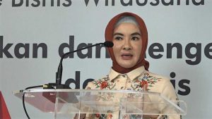 Dirut Pertamina Nicke Widyawati. (ist) - Bos Pertamina Jamin Stok BBM dan LPG Aman Pasca Kebakaran Kilang Cilacap