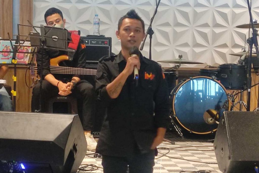 Founder IMI, Indra Kenatha. (rhd) - Label Musik IMI Wadahi Musisi Malang ke Blantika Musik Nasional