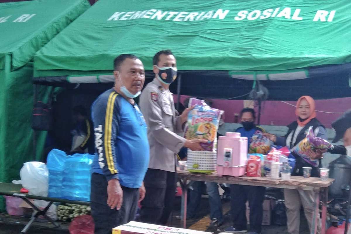 Ketua Tagana Kota Malang, Joko Anung mengusulkan pusat emergency. (jaz) - Tanggap Bencana, Tagana Usulkan Pusat Emergency di Malang