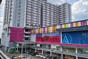 Malang City Point tampak dari luar menjulang belasan lantai apartemen. (jaz) - Pemilik/User Apartemen Malang City Point Minta Perlindungan