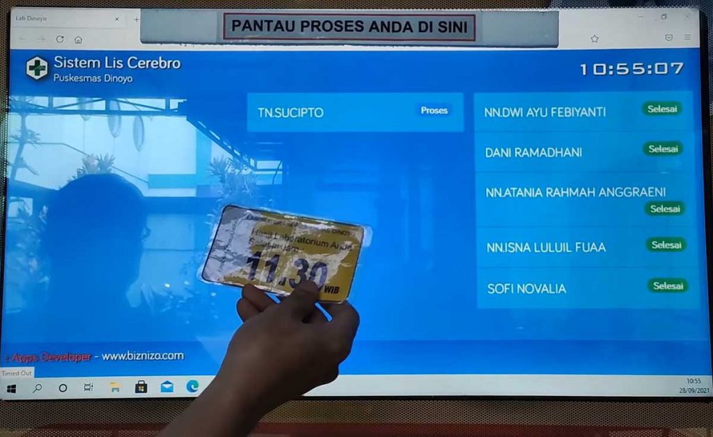 Masyarakat bisa mengecek transparansi informasi waktu dan proses layanan. (ist) - Pemkot Malang Hadirkan Digitalisasi Layanan Sehatkan Negeri