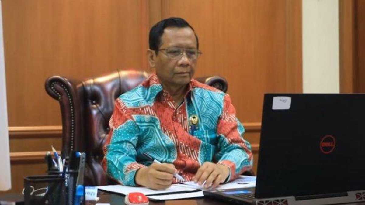 Menkopolhukam Mahfud MD. (ist) - Mahfud Janjikan Proses Hukum Ulama Terduga Teroris Akan Digelar Terbuka