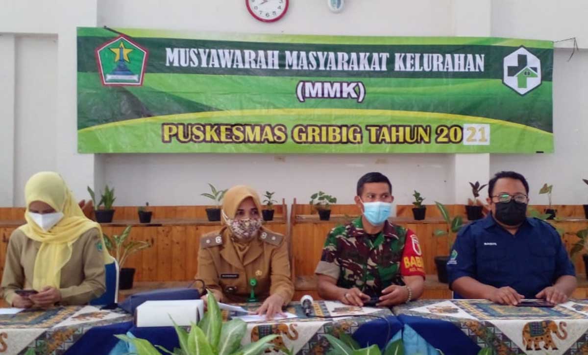 Musyawarah Masyarakat Kelurahan Madyopuro. (ist) - Puskesmas Gribig Inisiasi Madyopuro