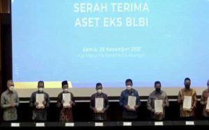 Pemberian hibah aset negara sitaan BLBI. (ist) - Pemerintah Hibahkan Aset Sitaan BLBI Rp 492,2 Miliar ke Pemkot Hingga Kementerian