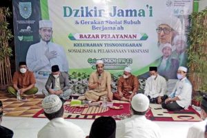 Suasana Dzikir Jama'i dan sholat Subuh berjamaah. (ist) - Wali Kota Probolinggo Siap Bantu Operasional Masjid