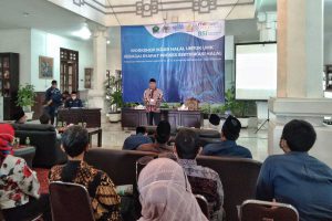 Suasana 'Workshop Ikrar Halal Untuk UMK Sebagai Syarat Proses Sertifikasi Halal'. (jaz) - Pemkot Malang Masifkan Sertifikasi Halal Bagi UMKM