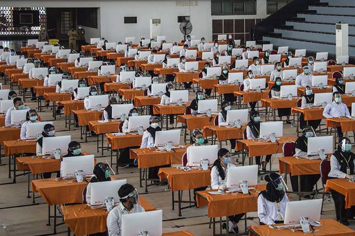 Tes CPNS. (ist) - Lakukan Kecurangan, 225 Peserta CPNS Akan Didiskualifikasi