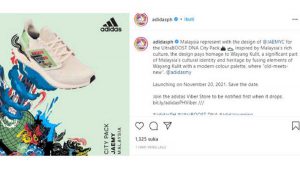 Unggahan Adidas. (ist) - Adidas Digeruduk Netizen Indonesia Usai Sebut Wayang dari Malaysia