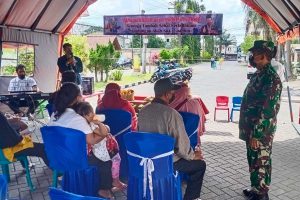Vaksinasi di Yayasan Qurrotaa'yun, Gadang. (ist) - 300 Warga Ikuti Vaksinasi di Yayasan Qurrotaa'yun