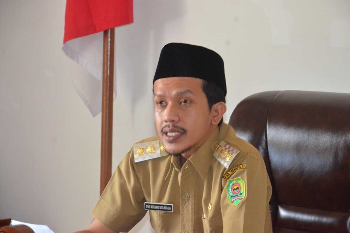 Wakil Bupati Trenggalek, Syah Muhamad Natanegara - Wabup Syah Buka Bimtek Peningkatan Kapasitas Disiplin PNS