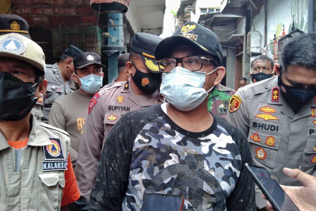 Walikota Malang, Drs H Sutiaji menanggapi soal usulan pembatas sungai. (jaz) - Warga Usul Bangun Pembatas Sungai, Begini Tanggapan Pemkot Malang