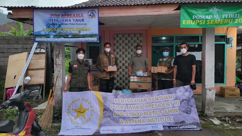 Astana for Life Bantu Gizi Korban Erupsi Semeru