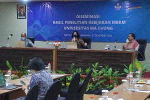 Diseminasi hasil penelitian MBKM. (rhd) - Universitas Ma Chung Tuntaskan Hibah MBKM 2021