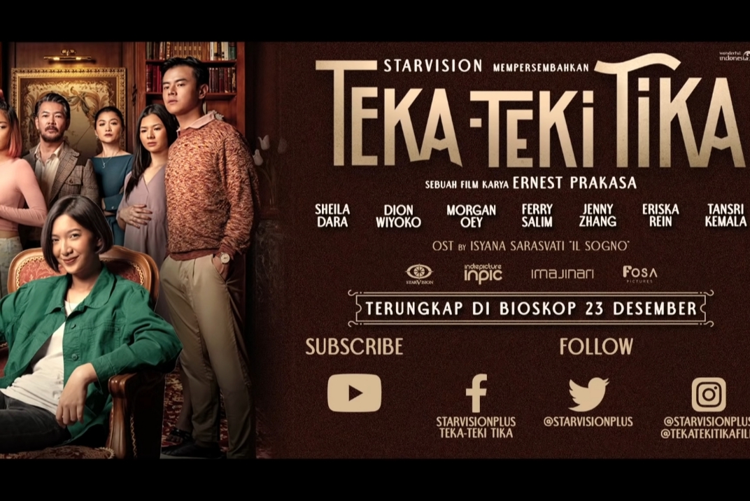 Film 'Teka Teki Tika' cukup menarik ditonton.