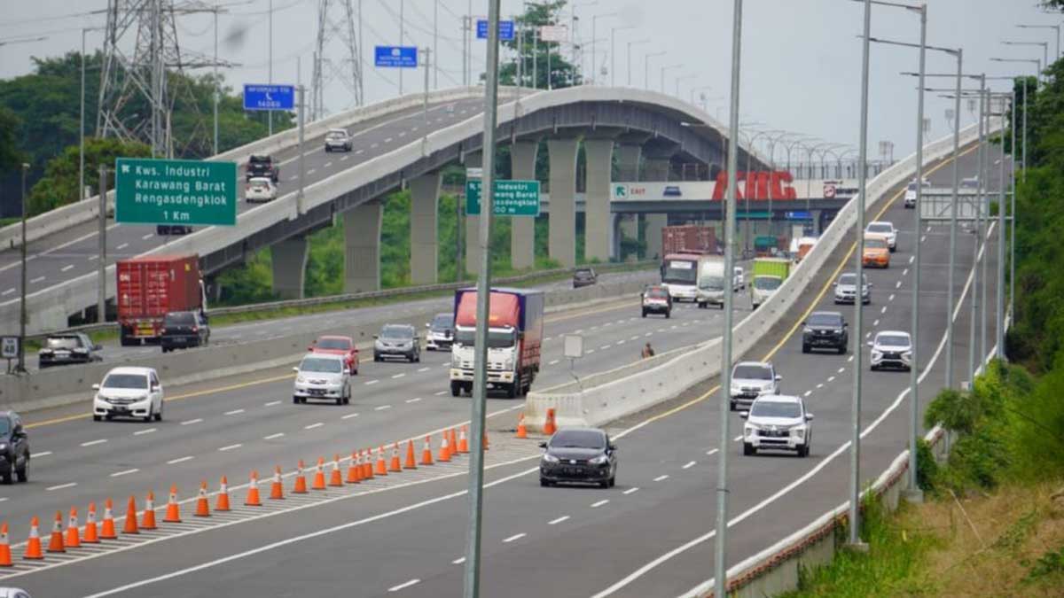 Jalan tol. (ist) - Jelang Nataru, 4 Tol Akan Berlakukan Ganjil Genap