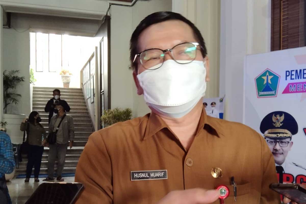 Kadinkes Kota Malang, dr Husnul Muarif menjelaskan, kasus DBD sampai akhir tahun 2021. (jaz) - Kasus DBD Terpantau Aman, Kadinkes: Penanganan Bagus
