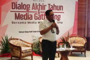 Kepala OJK Malang Sugiarto Kasmuri. (rhd) - Perlunya Literasi Dukung Sektor Keuangan Tumbuh Positif Menuju Endemi