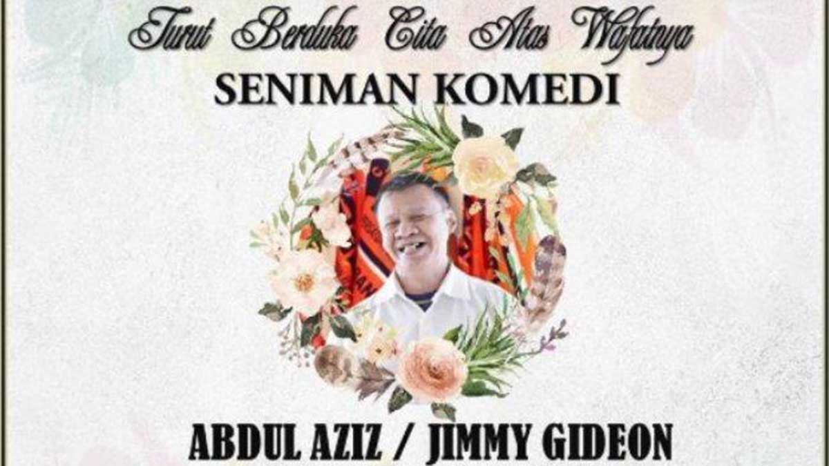 Komedian Jimmy Gideon. (ist) - Komedian Jimmy Gideon Berpulang