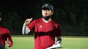 Pelatih Indonesia Shin Tae-yong. (ist) - Shin Tae-yong Janji Tak Mundur Usai Piala AFF 2020