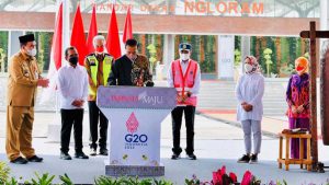 Peresmian Bandara Ngloram. (ist) - Presiden Jokowi Resmikan Bandara Ngloram Blora