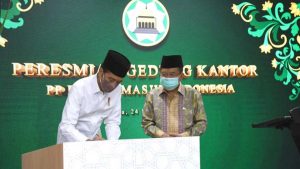 Peresmian Kantor DMI. (ist) - Presiden Jokowi Resmikan Kantor Dewan Masjid Indonesia Hasil Sitaan BLBI