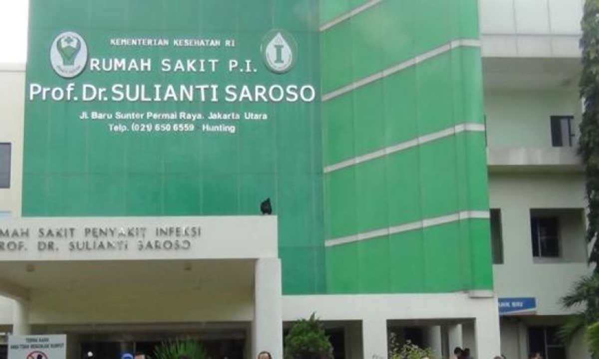 RSPI Sulianti Saroso. (ist) - Pasien Omicron Tanpa Gejala Alami Pembekuan Darah