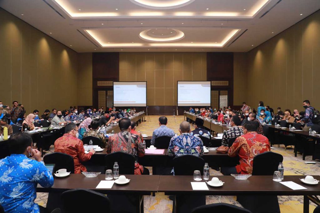 Rakor Ranperda RTRW Kementerian ATR/BPN. (ist) - Pemkot Malang Paparkan Revisi RTRW di Kementerian ATR/BPN