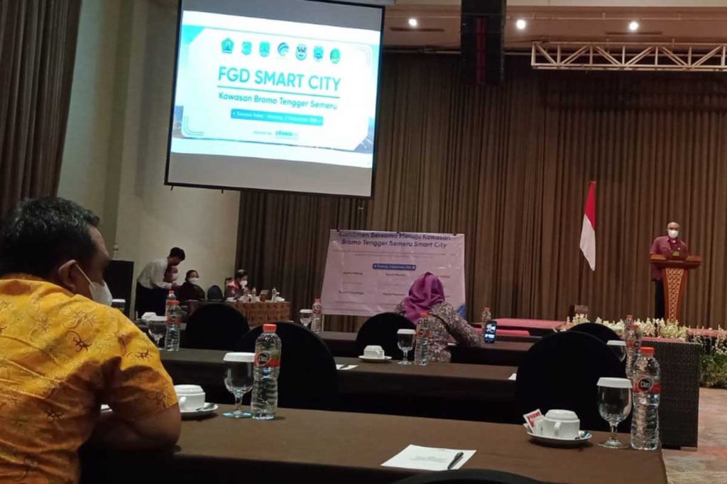 sekda erik setyo santoso, st, mt, mengapresiasi kepercayaan yang diberikan kemkominfo terhadap kota malang