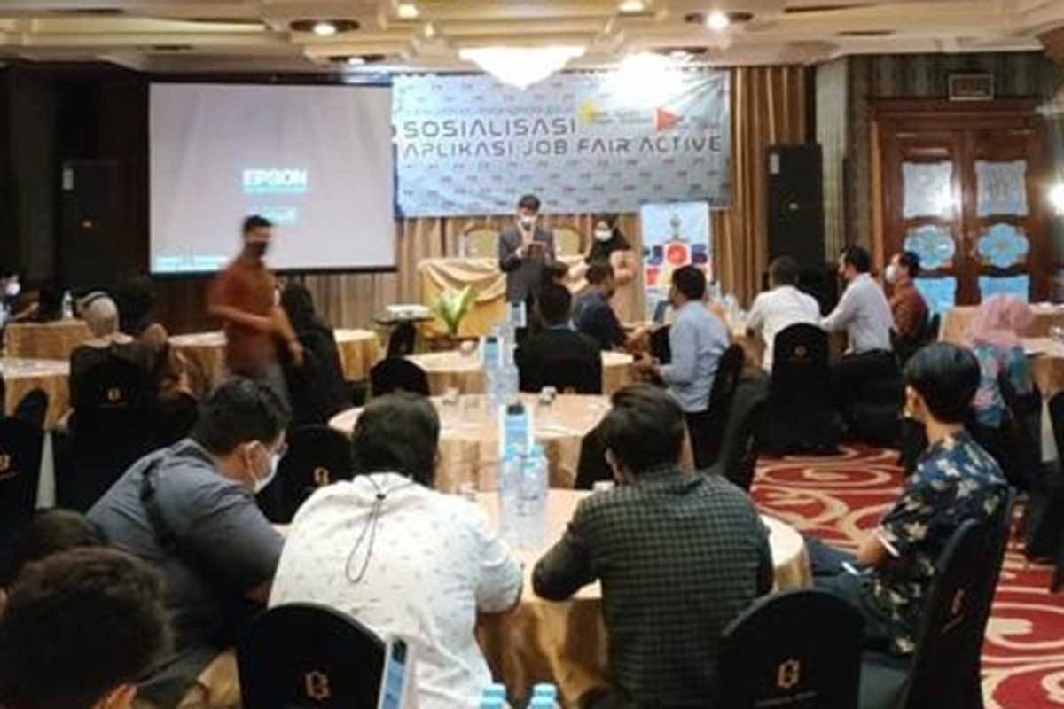 Sosialisasi aplikasi job fair. (ist) - Tekan Pengangguran, Pemkot Malang Kembangkan Aplikasi Job Fair