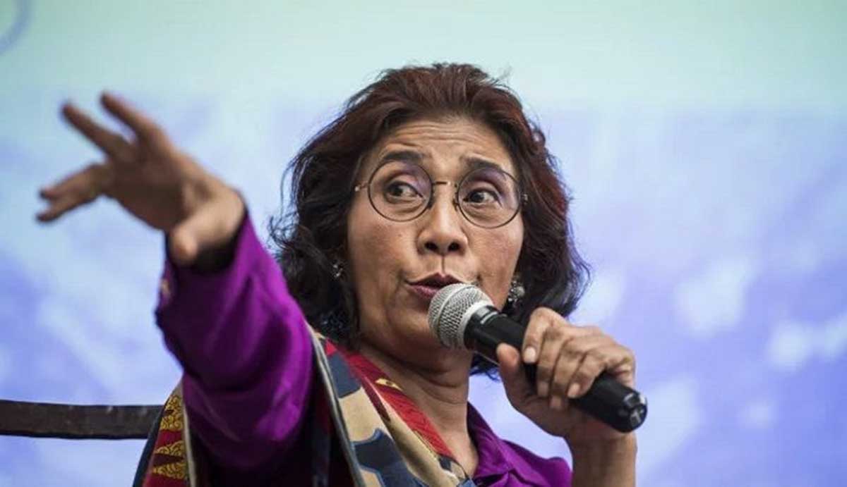 Susi Pudjiastuti. (ist) - Dokumen Susi Pudjiastuti Jadi Bungkus Gorengan, Camat Hingga Kemendagri Beri Penjelasan