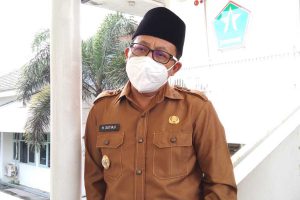 Sutiaji selepas memberikan pengarahan di NCC Balaikota. (jaz) - Kota Malang Optimis Pertumbuhan Ekonomi Naik di 2022