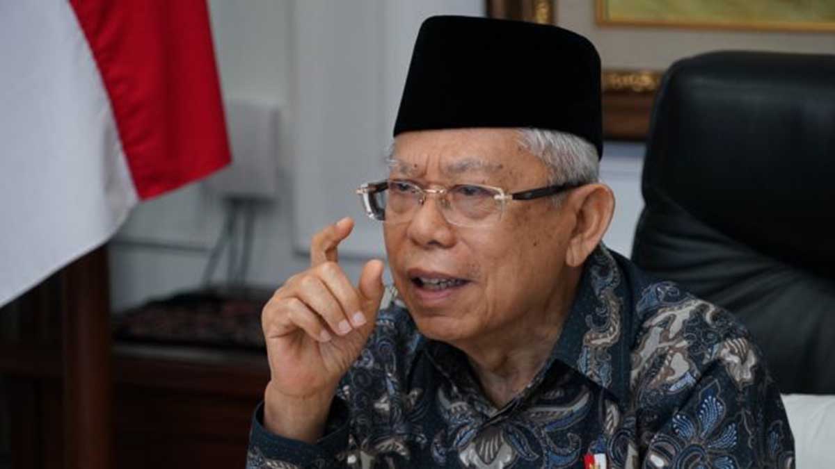 Wapres Ma'ruf Amin. (ist) - Omicron Berkembang, Wapres Ma'ruf: WNI Dilarang ke Luar Negeri
