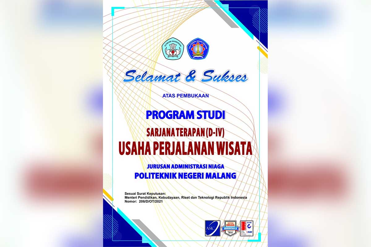 Apresiasi pembukaan Prodi D-IV Usaha Perjalanan Wisata (UPW) Polinema. (ist) - Polinema Buka Prodi D-IV Usaha Perjalanan Wisata
