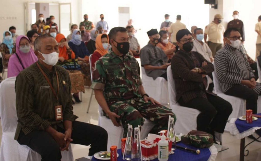 Forkopimda Kota Malang ikut hadir. (ist) - Kota Malang Mulai Suntikkan Vaksin Booster