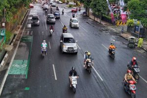 Ilustrasi jalanan di salah satu sudut Kota Malang. (jaz) - Pemkot Malang Wacanakan Underpass Urai Kemacetan Lalin