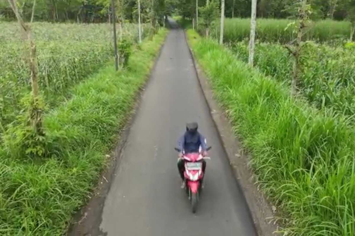 Jalan KH Malik jadi mulus, setelah diperbaiki. (ist) - Jalan KH Malik Jadi Mulus, Tingkatkan Aksesibilitas Timur Kota Malang