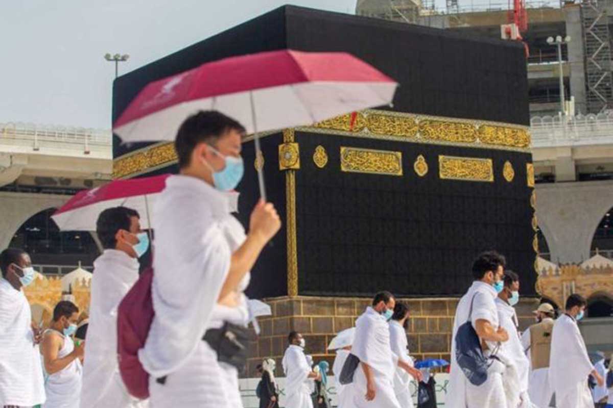 Jemaah umrah. (ist) - Lepas Kloter Pertama Jemaah Umrah Saat Pandemi, Kemenag Sebut Punya Cara Tangkal Omicron