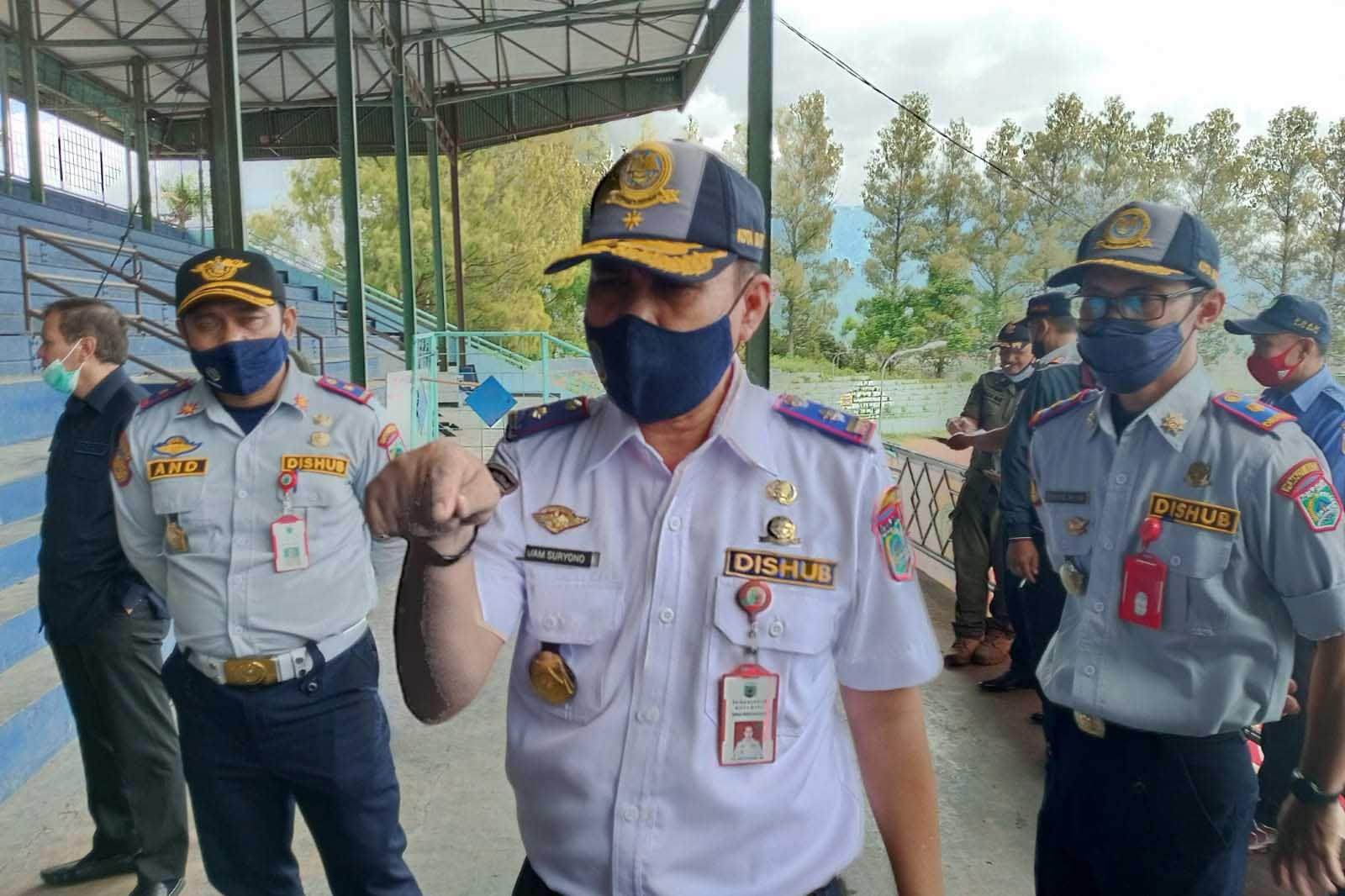 Kadishub Batu, Imam Suryono. (ws3) - Retribusi Parkir Dishub Kota Batu Ditarget Sumbang PAD Rp8,5 Miliar