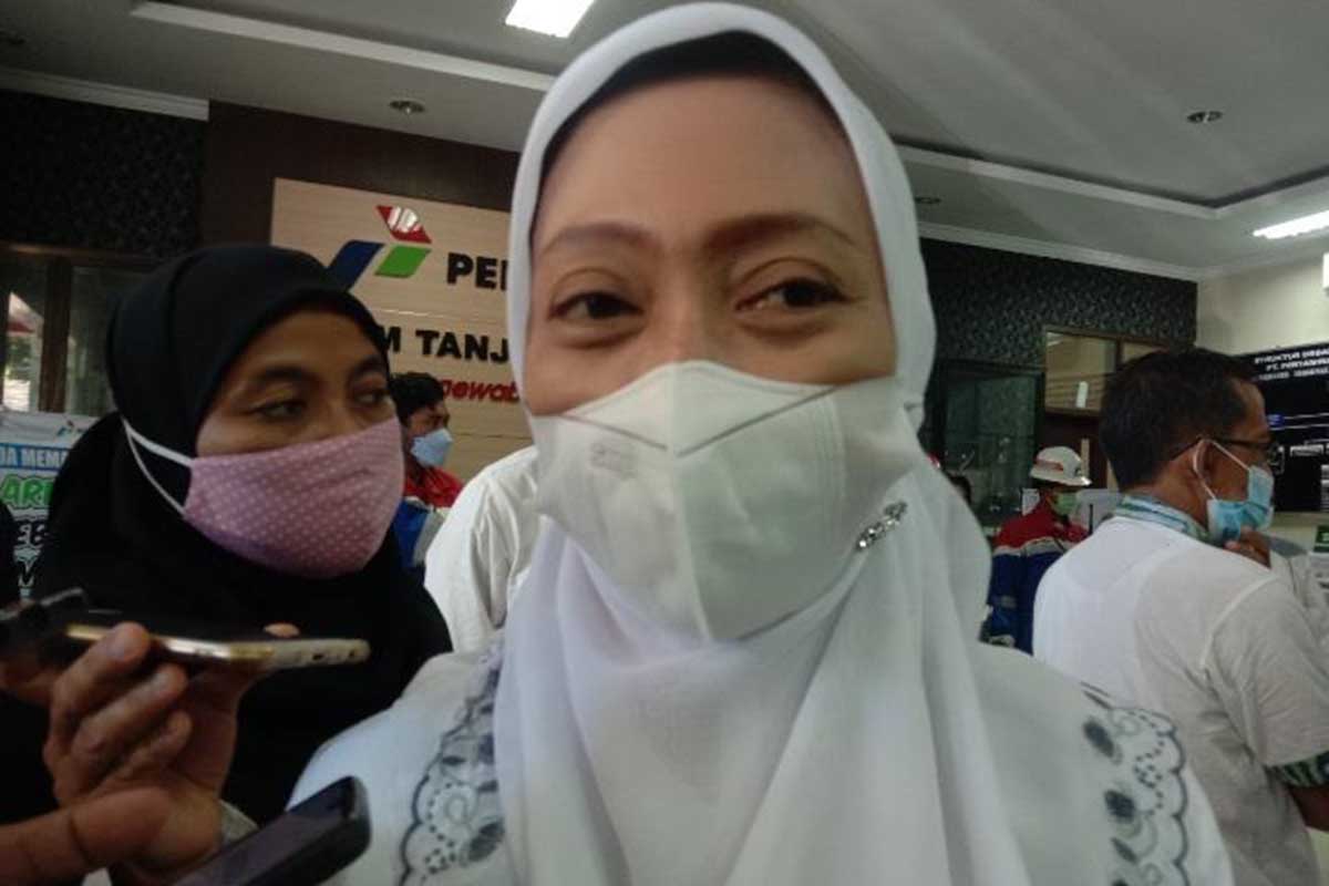 Kepala Dinas Koperasi, Usaha Mikro, dan Perdagangan (Kadiskopumdag) Kabupaten Banyuwangi Nanin Oktaviantie. (dok) - Diskopumdag Banyuwangi Himbau Pelaku UMKM Mengurus Izin PIRT