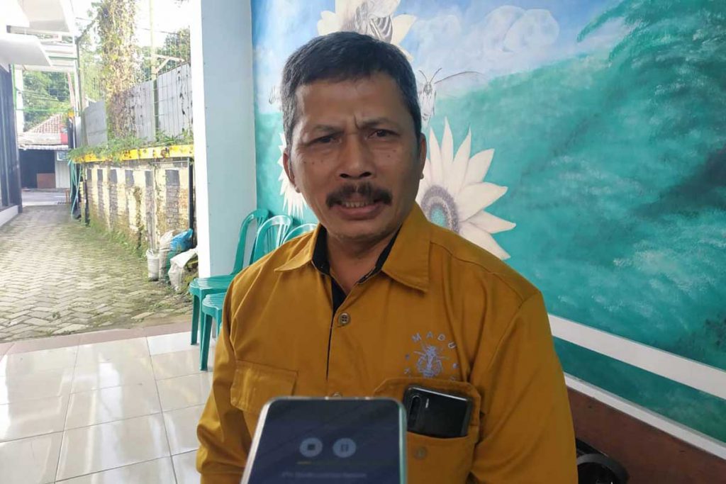 Ketua PPKB, Mochammad Basori. (ws3) - Pusat Perlebahan Kota Batu, Jujugan Calon Pengusaha Ternak Lebah Madu