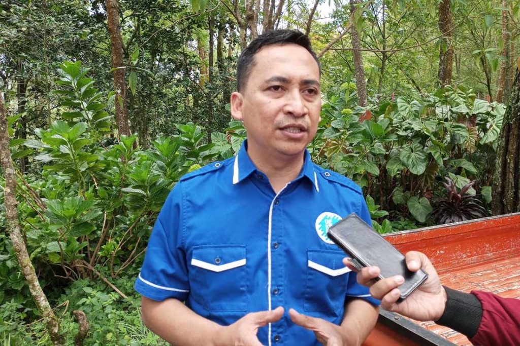 Ketua Panitia Nandurigunung Gekrafs Batu, Tamsil Ainul Rizal. (ws3) - Gekrafs Batu Inisiasi Gerakan Penghijauan Terdigitalisasi 'Nandurigunung'