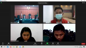 Majelis Hakim PN Banyuwangi Ketika Menyidangkan Perkara Pesta Sabu Oknum Polisi Banyuwangi. (dok) - Oknum Polisi Terjerat Sabu, Di Vonis 6 Bulan rehabilitasi, Ini Kata Ketua IPWL LRPPN BI Banyuwangi