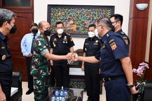 Pangdam V/Brawijaya Terima Audiensi Kakanwil Bea Cukai Jatim I dan II