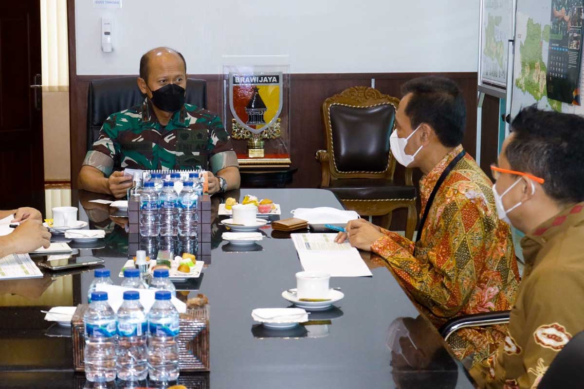 Pangdam V/Brawijaya Terima Audiensi PT. Pertamina Tuban