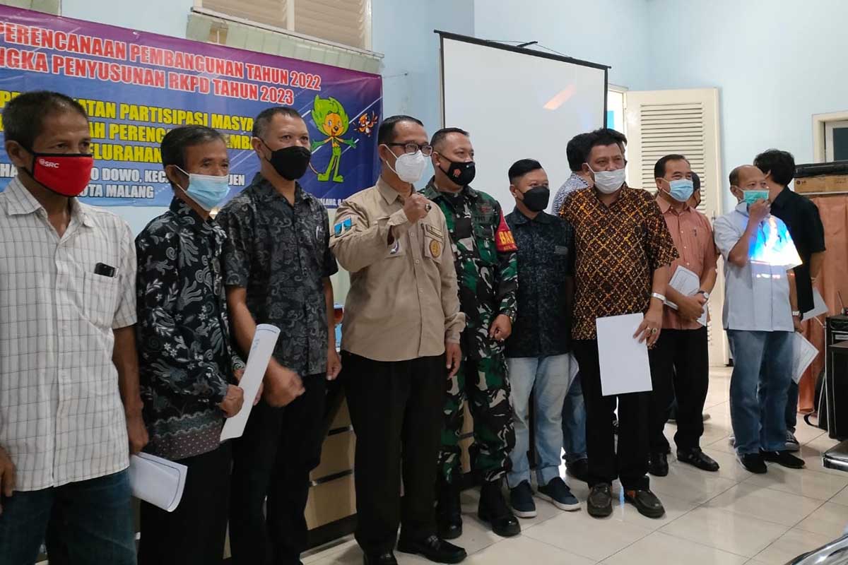 Para undangan peserta Musrenbang Oro-Oro Dowo. (ist) - Musrenbang Kelurahan Oro-Oro Dowo Usulkan Rencana Pembangunan 2023
