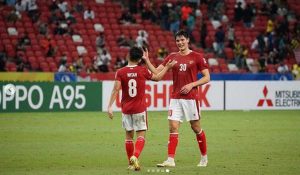 Pemain Indonesia Elkan Bagott. (ist) - Sistem Bubble Buat 4 Pemain Indonesia Tak Bisa Bermain di Final Piala AFF 2020, Bagaimana Aturannya?