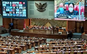 Pengesahan RUU IKN. (ist) - RUU IKN Disahkan, Pemerintahan Resmi Pindah ke Kaltim Mulai 2022