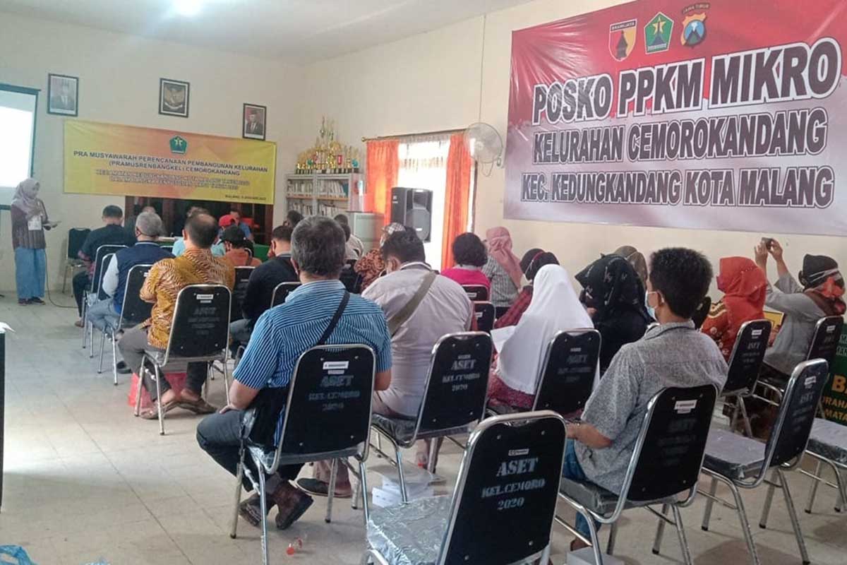 Pramusrenbangkel Cemorokandang. (ist) - Pramusrenbangkel Cemorokandang Jaring Masukan Pembangunan RT-RW