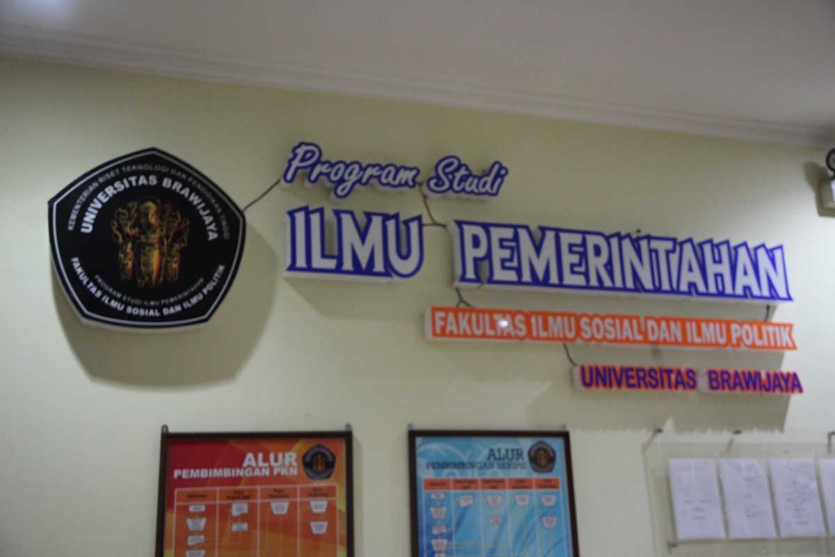 Prodi Ilmu Pemerintahan FISIP UB. (ist) - FISIP UB Bakal Buka S2 Ilmu Pemerintahan